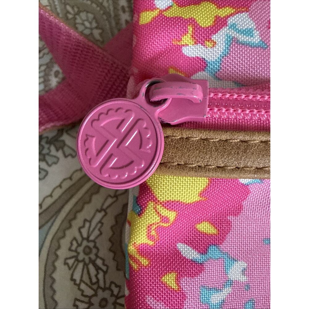 Simply Southern PINK TURQUOISE Floral CROSSBODY Purse 10” X 8” - Picture 11 of 11